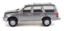 Walthers SceneMaster Ford? Expedition Special Service Vehicle (SSV) -- Unmarked Unit (silver, No L -Model Train Toys lg949 12043 2