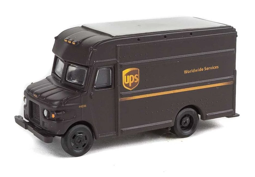 Walthers SceneMaster UPS Package Car -- United Parcel Service Modern Shield Logo - HO 1 Walthers SceneMaster UPS Package Car -- United Parcel Service Modern Shield Logo - HO