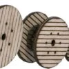 Walthers SceneMaster Cable Reels -- Laser-cut Wood Kit - HO