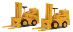 Walthers SceneMaster Forklift 2-Pack - Assembled -- Yellow - HO