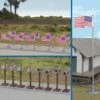 Walthers SceneMaster American Flags And Mailboxes -- 11 Post-1959 Flags, 8 Mailboxes - HO