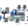 Walthers SceneMaster Garage Detail Set -- 45 Piece Set - HO