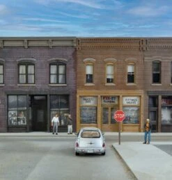 Walthers SceneMaster Stop Signs Pkg(10) -- 1954-Present (red, White) - HO