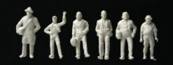 Walthers SceneMaster Standing And Walking Figures -- Unpainted Pkg(72) - HO